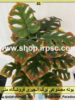 نمای بوته مصنوعی برگ انجیری کدIRPSC106