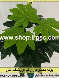نمای بوته مصنوعی آرالیا کدIRPSC088