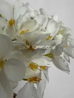 قیمت شاخه گل مصنوعی یاس سفید