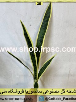 نمای شاخه گل مصنوعی سانسوریا ابلق کدIRPSC046