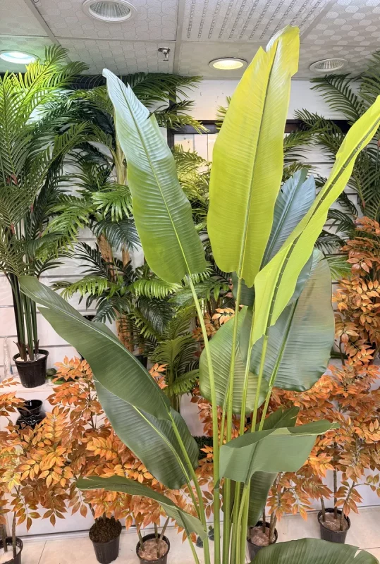 خرید درختچه مصنوعی پرنده بهشتی 220 سانتی