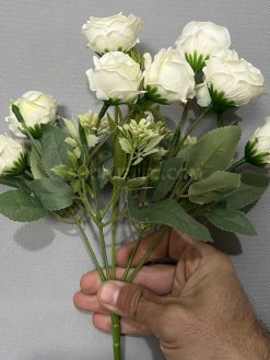 عکس بوته گل مصنوعی رز 30 سانتی