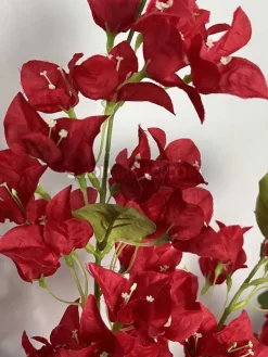 قیمت شاخه شکوفه مصنوعی گل کاغذی قرمز