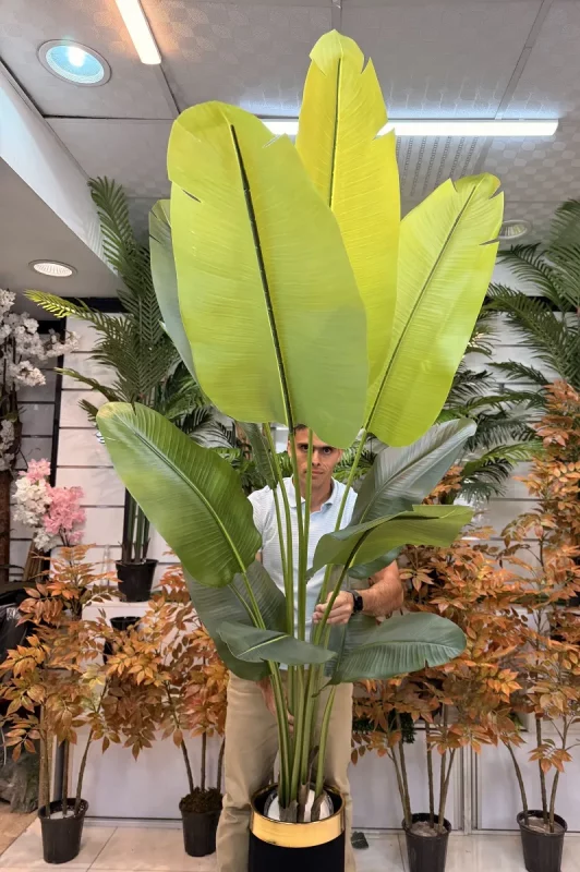 فروش درختچه مصنوعی پرنده بهشتی 220 سانتی