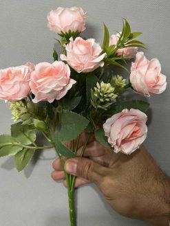 فروش بوته گل مصنوعی رز 30 سانتی