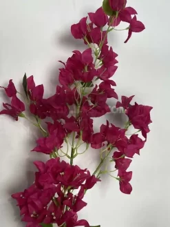 خرید شاخه گل مصنوعی کاغذی صورتی