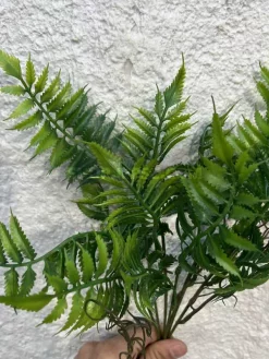 خرید بوته مصنوعی سرخس سبز تیره و روشن