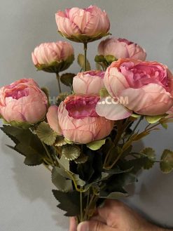 خرید بوته گل مصنوعی پیونی کدIRPSC164