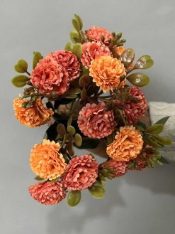 عکس بوته گل مصنوعی میخک 30 سانتی