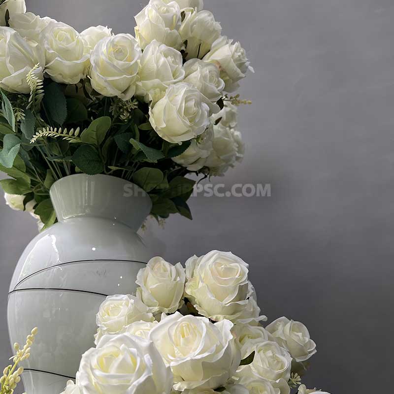 فروش بوته گل مصنوعی رز کدIRPSC167
