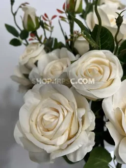 خرید بوته گل مصنوعی رز نباتی