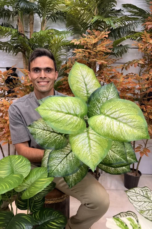 عکس بوته‌های مصنوعی 18 برگ