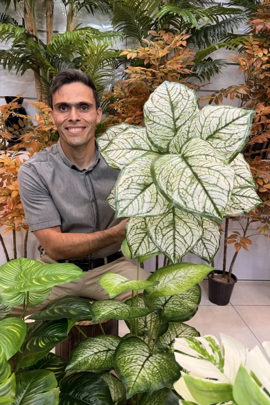 بوته‌های مصنوعی 18 برگ جدید