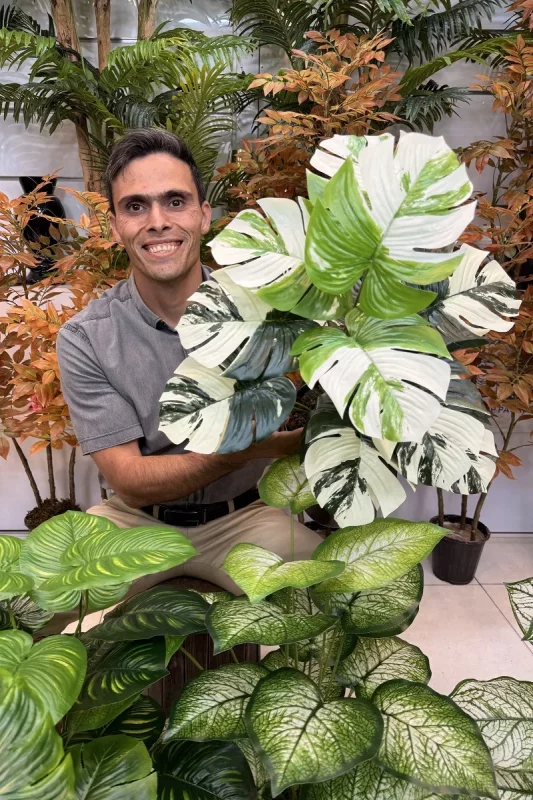 بوته‌های مصنوعی 18 برگ ارزان