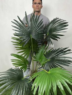 خرید درختچه مصنوعی نخل پالم 1.6 متری