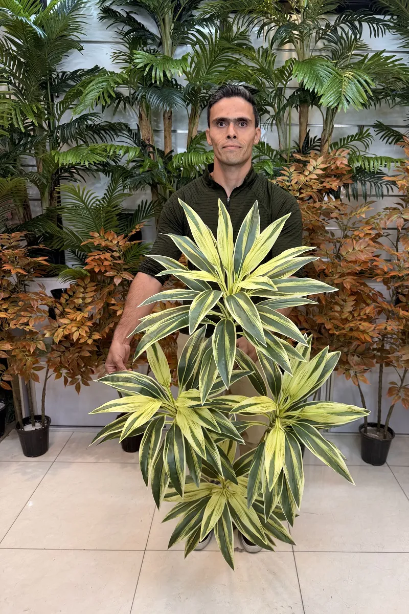 خرید درختچه مصنوعی دراسینا ابلق 1.5 متری