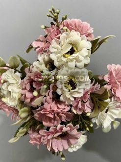 خرید بوته گل مصنوعی مینا 30 سانتی