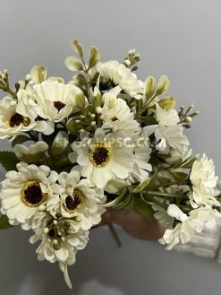 فروش بوته گل مصنوعی مینا 30 سانتی