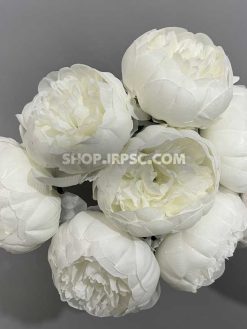 عکس دسته گل عروس پیونی مصنوعی