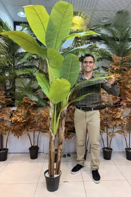 درختچه مصنوعی موز 2.1 متری