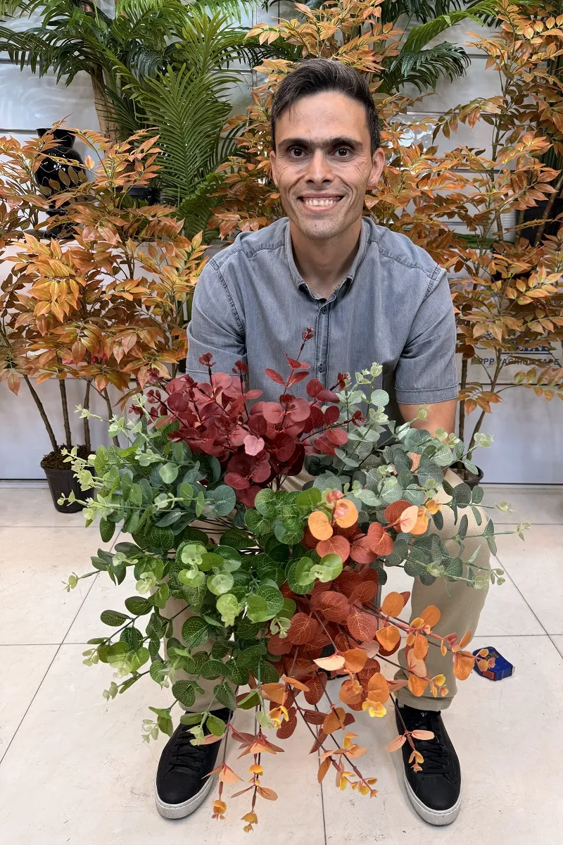 بوته مصنوعی اکالیپتوس 45 سانتی