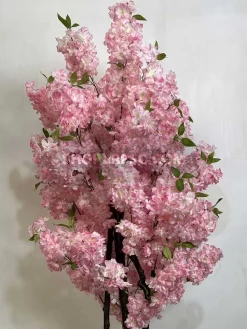 خرید درختچه مصنوعی شکوفه هلو 1.8 متری
