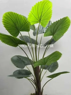 خرید درختچه مصنوعی نخل بادبزنی 1.2 متری