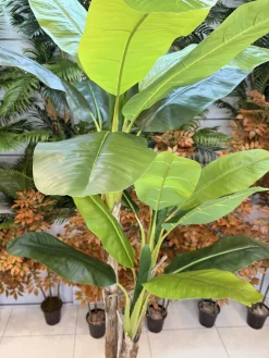 قیمت درختچه مصنوعی موز 2.1 متری