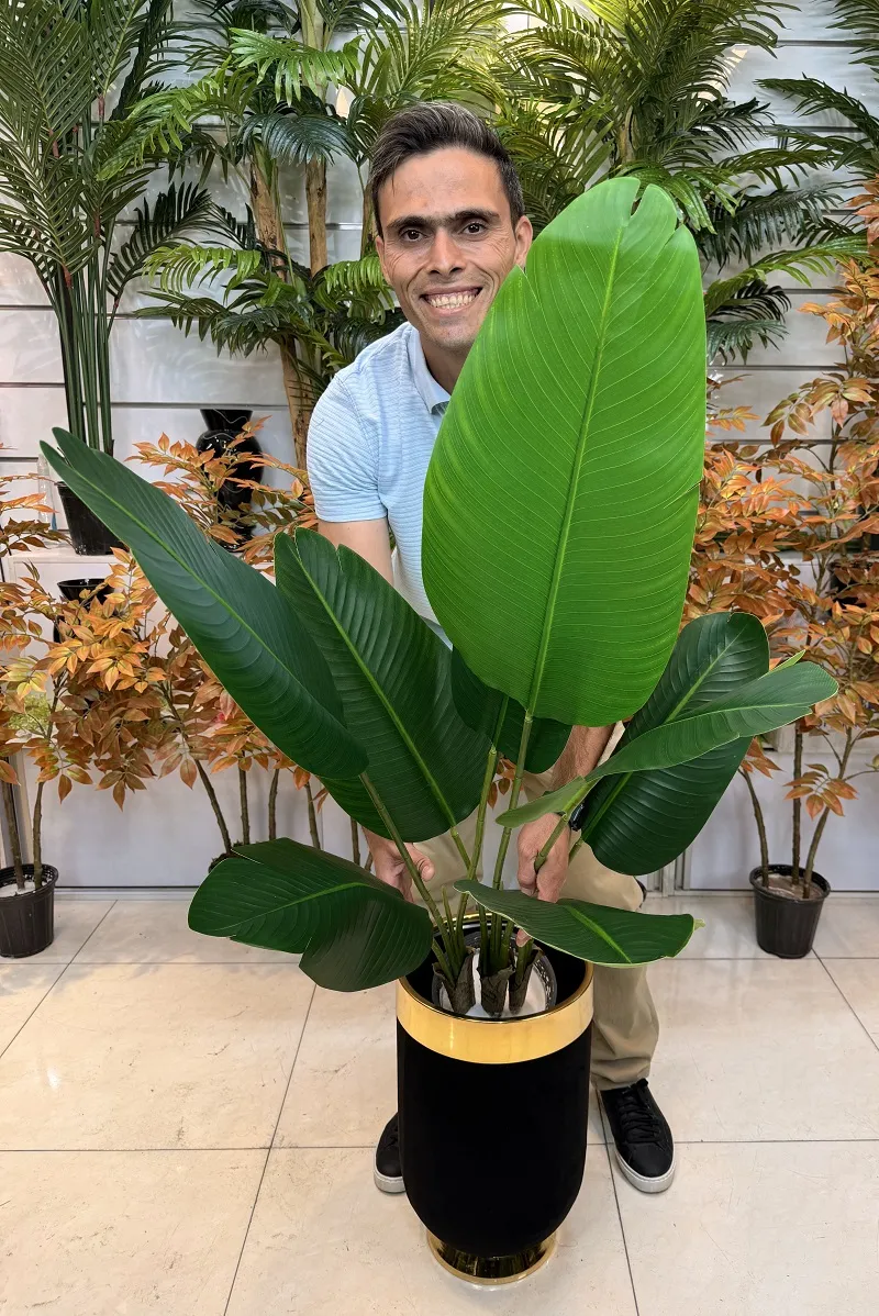 خرید درختچه مصنوعی پرنده بهشتی 1.2 متری