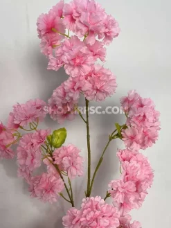 خرید شاخه شکوفه مصنوعی به ژاپنی صورتی