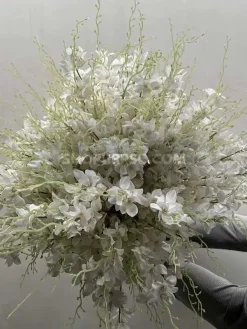 خرید شاخه گل یاس سفید مصنوعی