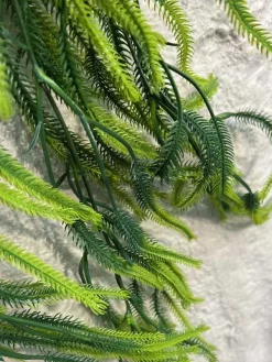 قیمت آویز مصنوعی دم روباهی سبز تیره و روشن