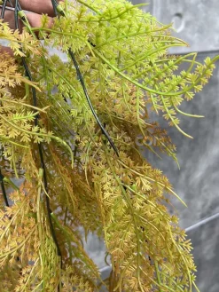 ریسه برگ مصنوعی شویدی سبز و نارنجی ارزان