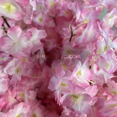 فروش شاخه شکوفه مصنوعی هلو صورتی