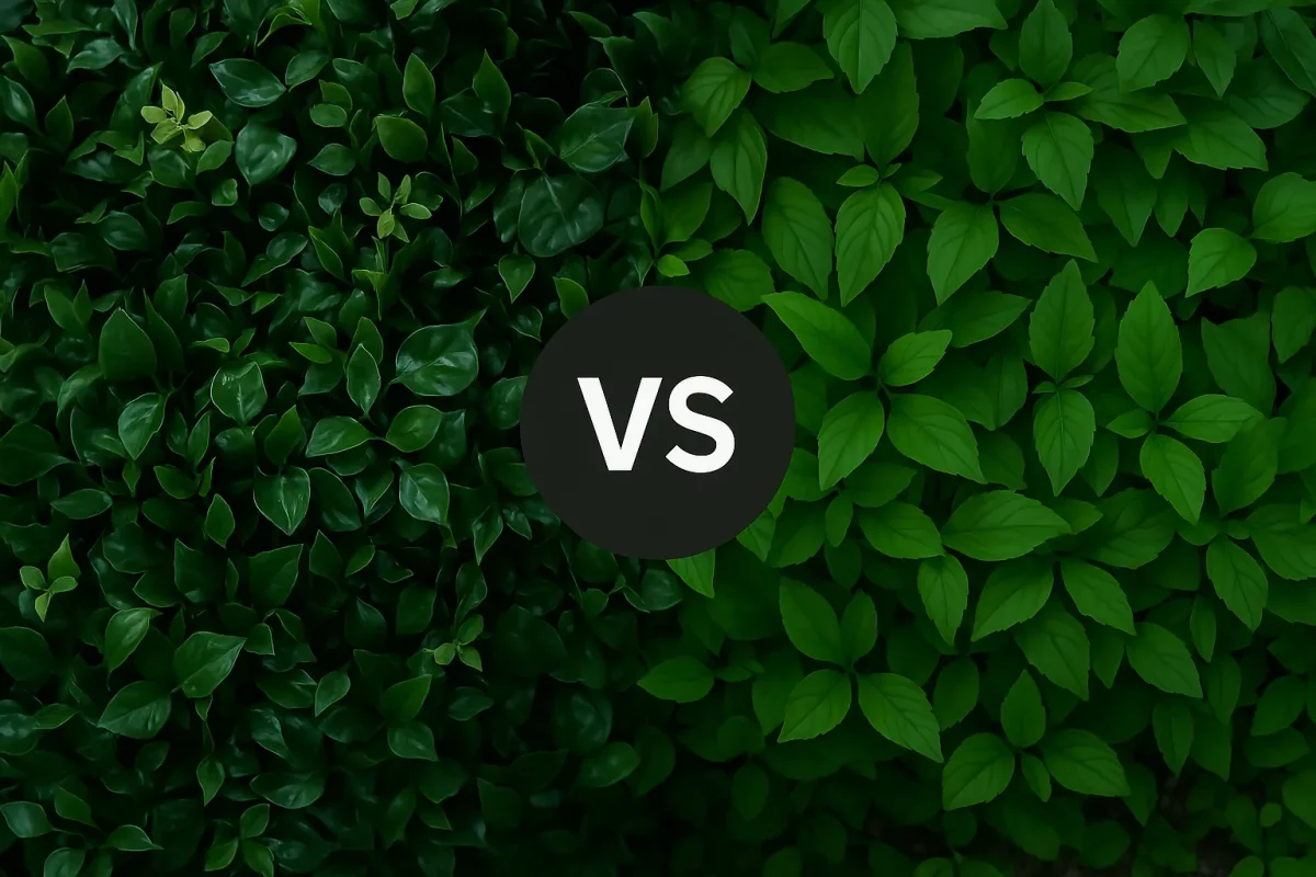 تفاوتهای دیوار سبز مصنوعی برای بالکن