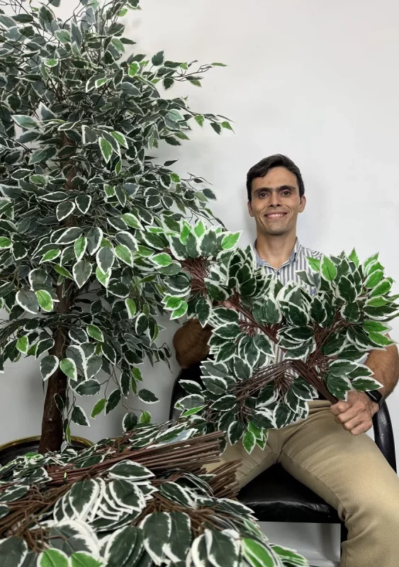 برگ مصنوعی بنجامین ابلق 60 سانتی