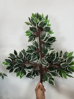 قیمت برگ مصنوعی بنجامین ابلق 60 سانتی