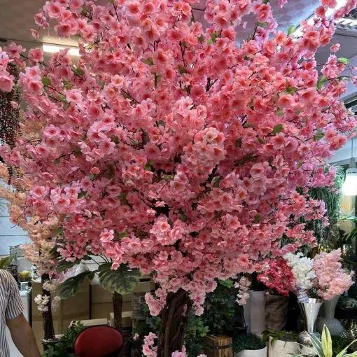 درختچه مصنوعی شکوفه مخصوص حیاط