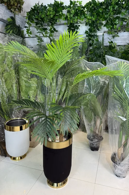 فروش درختچه مصنوعی نخل کنتیا 1.2 متری