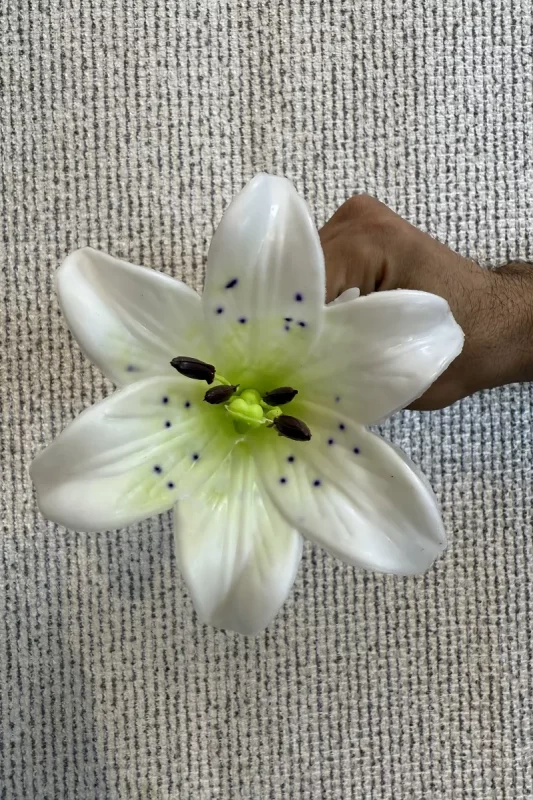 قیمت سرگل مصنوعی لیلیوم سفید