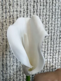 فروش دسته گل مصنوعی شیپوری سفید