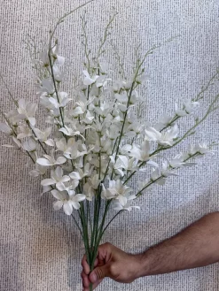 فروش بوته گل مصنوعی یاس سفید