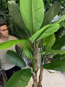 خرید درختچه موز مصنوعی 2.1 متری