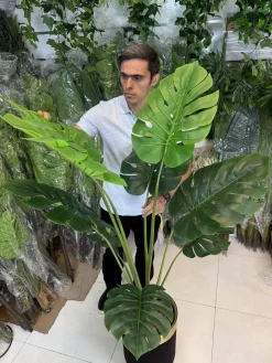 قیمت درختچه برگ انجیری مصنوعی 1.5 متری