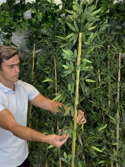 شاخه برگ مصنوعی بامبو خیزران ارزان