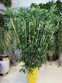 قیمت شاخه برگ مصنوعی بامبو خیزران 1.5 متری