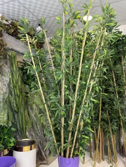 فروش شاخه برگ مصنوعی بامبو خیزران 1.5 متری