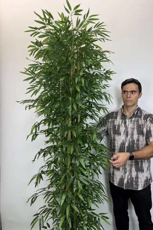 خرید درختچه مصنوعی بامبو 2.2 متری