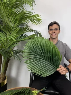 برگ مصنوعی نخل کنتیا 60 سانتی