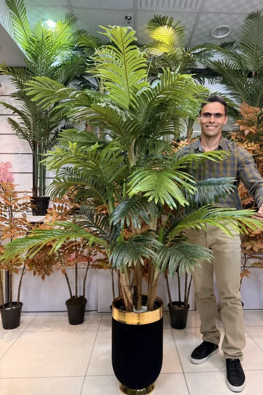 درختچه مصنوعی نخل کنتیا 1.8 متری